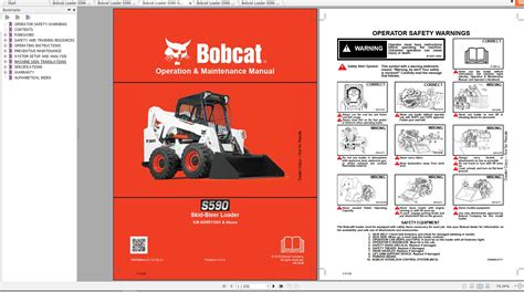 bobcat skid steer safety|bobcat operation and maintenance manual.